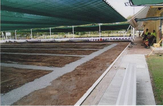 Drainage sealed over